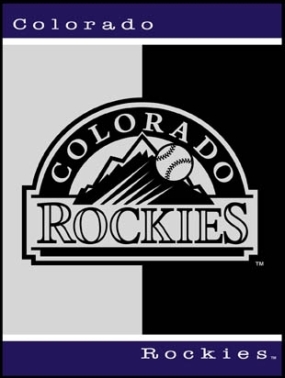 Colorado Rockies All Star Fleece Blanket/Throw
