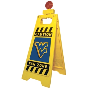 West Virginia Mountaineers Fan Zone Floor Stand