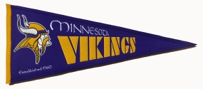 Minnesota Vikings Throwback Pennant