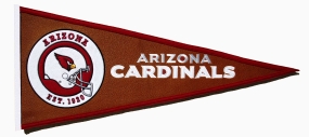 Arizona Cardinals Pigskin Pennant Traditions Pennant