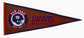 New York Giants Pigskin Pennant Traditions Pennant