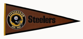 Pittsburgh Steelers Pigskin Pennant Traditions Pennant