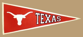 Texas Longhorns Vintage Traditions Pennant