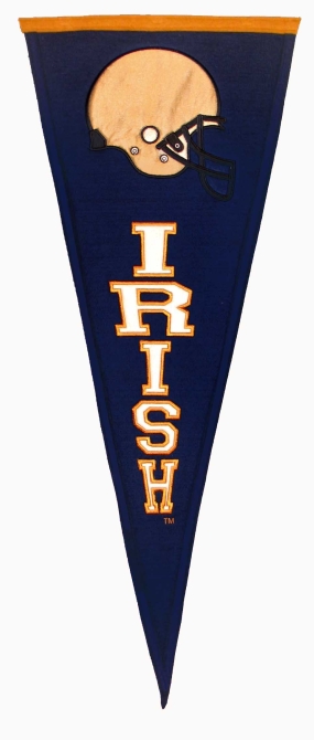 Notre Dame Fighting Irish Vintage Traditions Pennant