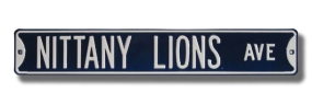 NITTANY LIONS AVE Street Sign