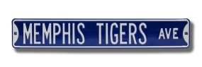 MEMPHIS TIGERS AVE Street Sign