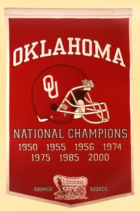 Oklahoma Sooners Dynasty Banner