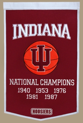 Indiana Hoosiers Dynasty Banner