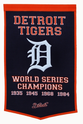 Detroit Tigers Dynasty Banner