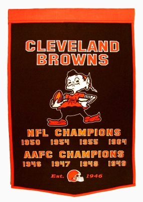 Cleveland Browns Banner Dynasty Banner