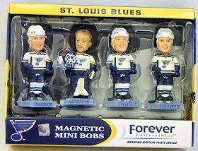 St. Louis Blues Mini Bobble Head Set
