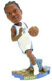 Denver Nuggets Carmelo Anthony Home Jersey Action Pose Bobble Head