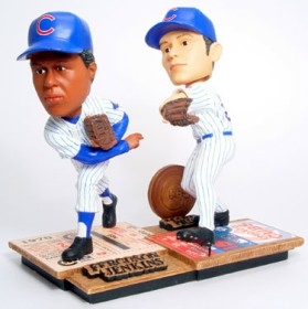 Chicago Cubs Jenkins & Prior Then & Now Bobble Head