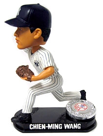 New York Yankees Chien-Ming Wang Blatinum Bobble Head