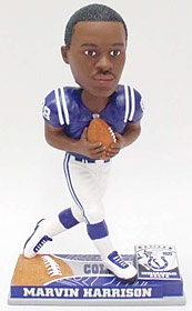 Indianapolis Colts Marvin Harrison On Field Bobble Head