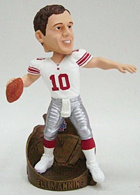 New York Giants Eli Manning Super Bowl 42 MVP Bobble Head