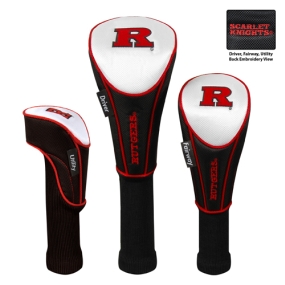 Rutgers Scarlet Knights Set of 3 Golf Club Headcovers