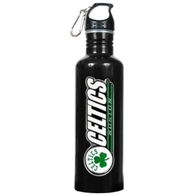 Boston Celtics 1 Liter Black Aluminum Water Bottle