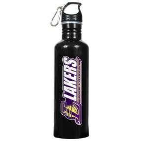 Los Angeles Lakers 1 Liter Black Aluminum Water Bottle