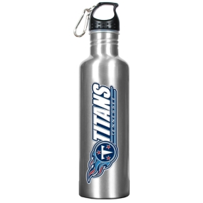 Tennessee Titans 34oz Silver Aluminum Water Bottle