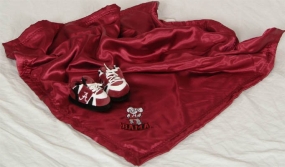 Alabama Crimson Tide Baby Blanket and Slippers