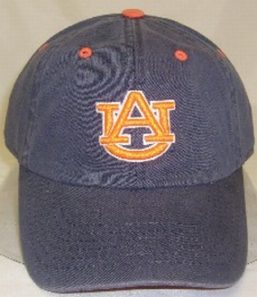 Auburn Tigers Adjustable Crew Hat