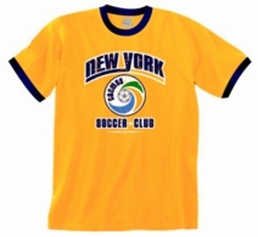 1977 New York Cosmos Ringer T-Shirt