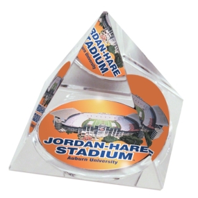 Auburn Tigers Crystal Pyramid