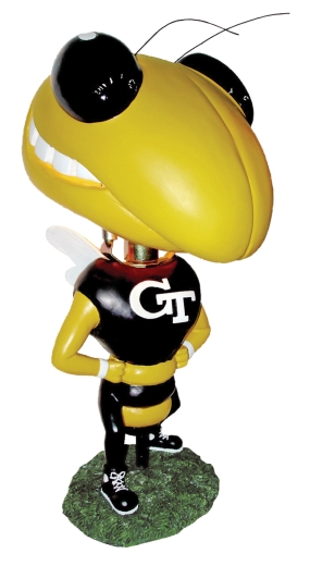 Georgia Tech Yellow Jackets Big Head Lamp