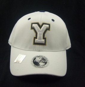 Brigham Young Cougars White One Fit Hat