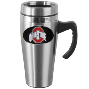 Ohio St. Steel Mug w/Handle