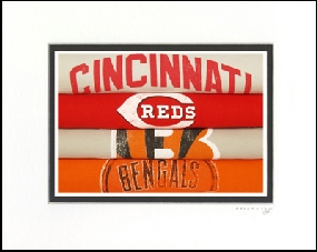 Cincinnati Vintage T-Shirt Sports Art