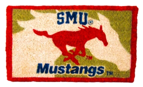 SMU Mustangs Welcome Mat