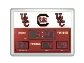 South Carolina Gamecocks Scoreboard Clock