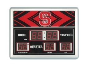 N.C. State Wolfpack Scoreboard Clock