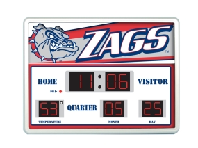 Gonzaga Bulldogs Scoreboard Clock