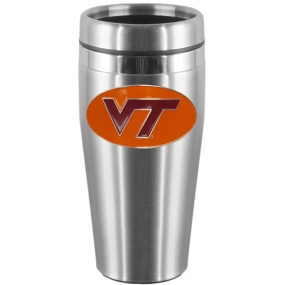 Virginia Tech Steel Travel Mug