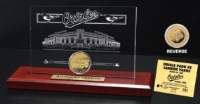 Camden Yards 24KT Gold Coin Etched Acrylic