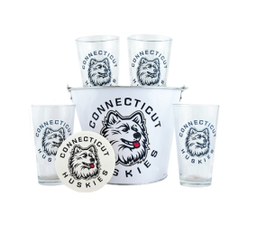 Connecticut Huskies Gift Bucket Set