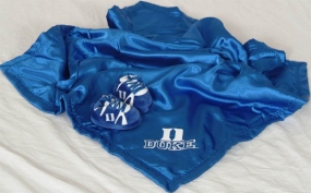 Duke Blue Devils Baby Blanket and Slippers