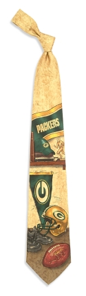 Green Bay Packers Nostalgia Tie