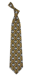 Green Bay Packers Pattern Tie