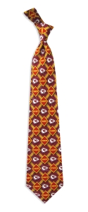Kansas City Chiefs Pattern Tie