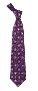 Chicago Cubs Pattern Tie