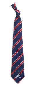 Atlanta Braves Woven Polyester Tie