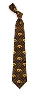 Iowa Hawkeyes Woven Polyester Tie