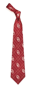 Oklahoma Sooners Woven Polyester Tie