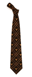 Texas Longhorns Woven Polyester Tie