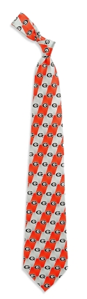 Georgia Bulldogs Pattern Tie