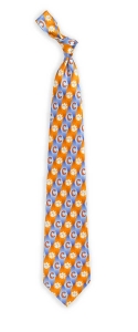 Clemson Tigers Pattern Tie